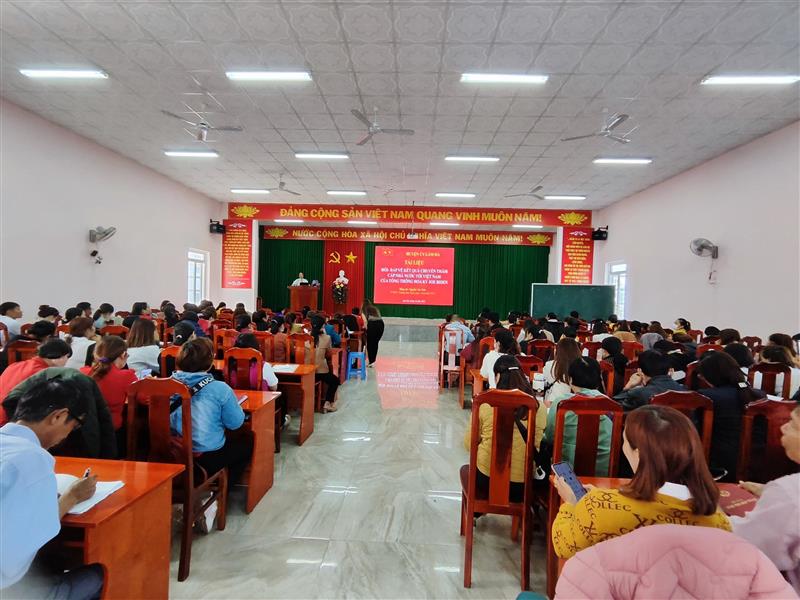 Toàn cảnh lớp tập huấn