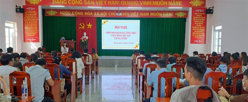 Hội nghị tập huấn công tác khuyến học, khuyến tài tháng 5/2024 tại huyện Lâm Hà