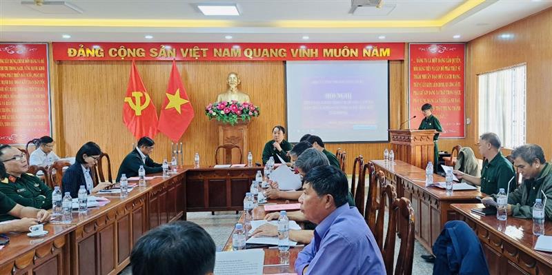 Hội Cựu chiến binh huyện hội nghị Ban chấp hành lần thứ IV, Khoá VII, nhiệm kỳ 2022-2027